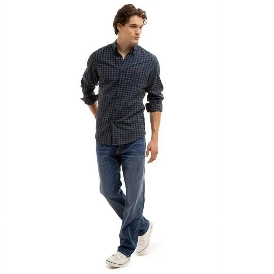 U.S. Polo Assn. Men's Long Sleeve Buttondown Shirt- - 5