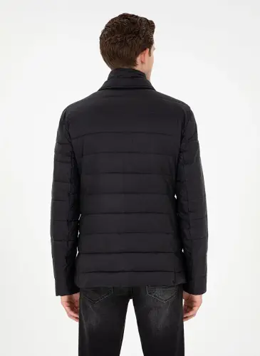 U.S. Polo Assn. Классическая Черная Мужская Куртка с Воротником G081SZ0MS.000.1946569 - 5