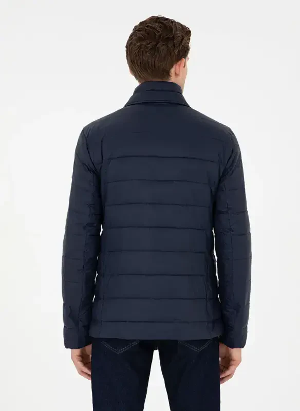 U.S. Polo Assn. Классическая Синяя Мужская Куртка с Воротником G081SZ0MS.000.1946569 - 5