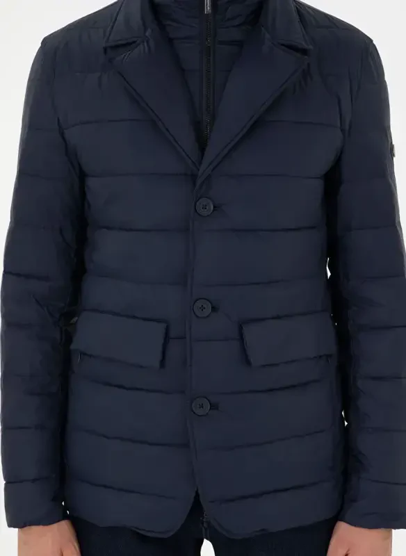 U.S. Polo Assn. Классическая Синяя Мужская Куртка с Воротником G081SZ0MS.000.1946569 - 6