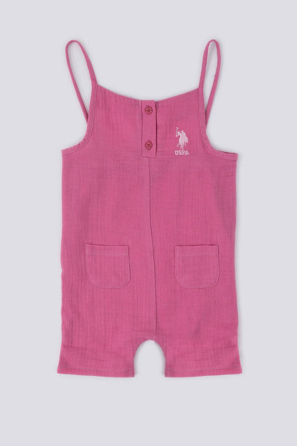 U.S. Polo Assn. Little Sweet Pink Baby Romper - 1