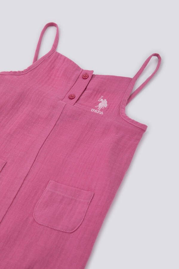 U.S. Polo Assn. Little Sweet Pink Baby Romper - 3