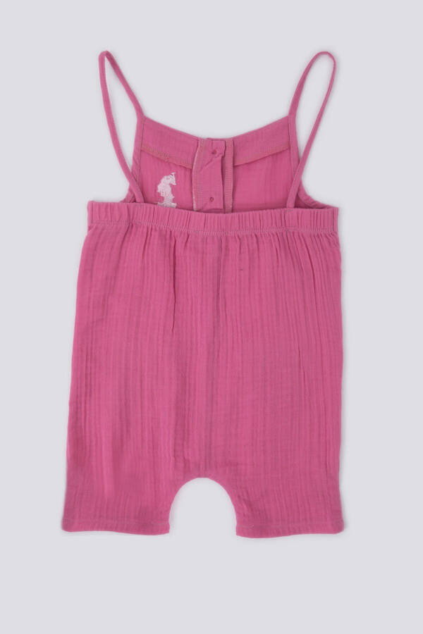 U.S. Polo Assn. Little Sweet Pink Baby Romper - 4
