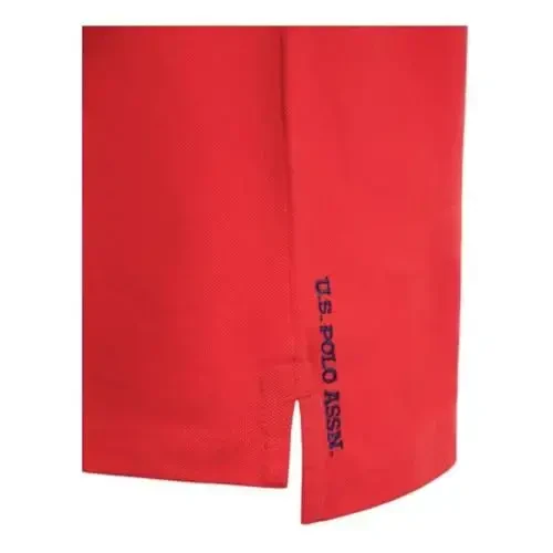 U.S. Polo Assn. Men's Classic Polo Shirt, Two-Button Closure Pique Polo Shirt, Summer Fashion Golf Shirt - 4