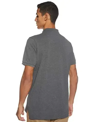 U.S. Polo Assn. Men's Classic Polo Shirt, Two-Button Closure Pique Polo Shirt, Summer Fashion Golf Shirt - U.S. POLO ASSN. (1)