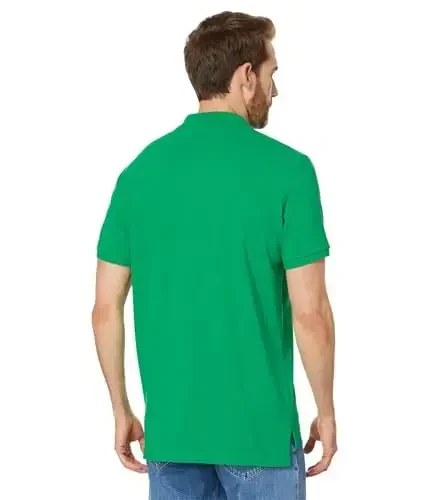 U.S. Polo Assn. Men's Classic Polo Shirt, Two-Button Closure Pique Polo Shirt, Summer Fashion Golf Shirt - 2