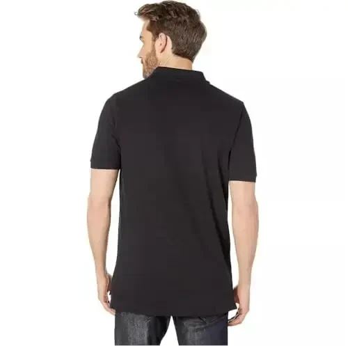 U.S. Polo Assn. Men's Classic Polo Shirt, Two-Button Closure Pique Polo Shirt, Summer Fashion Golf Shirt - 3