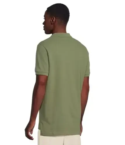 U.S. Polo Assn. Men's Classic Polo Shirt, Two-Button Closure Pique Polo Shirt, Summer Fashion Golf Shirt - 3