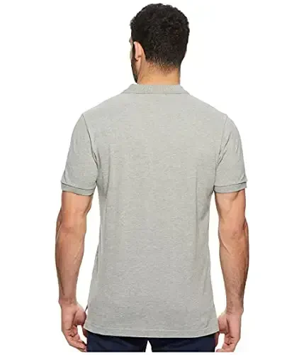 U.S. Polo Assn. Men's Classic Polo Shirt, Two-Button Closure Pique Polo Shirt, Summer Fashion Golf Shirt - 3