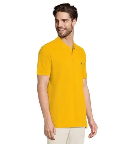U.S. Polo Assn. Men's Classic Polo Shirt, Two-Button Closure Pique Polo Shirt, Summer Fashion Golf Shirt | Two-Button Closure Pique Polo Shirt, Summer Fashion Golf Shirt - U.S. POLO ASSN. (1)