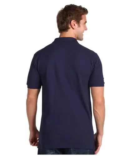U.S. Polo Assn. Men's Classic Polo Shirt, Two-Button Closure Pique Polo Shirt, Summer Fashion Golf Shirt | Two-Button Closure Pique Polo Shirt, Summer Fashion Golf Shirt - 3