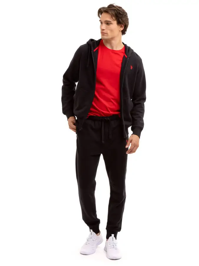 U.S. Polo Assn. Men's Fleece Jogger - 1