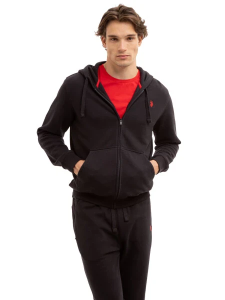 U.S. Polo Assn. Men's Full Zip Fleece Hoodie - U.S. POLO ASSN.