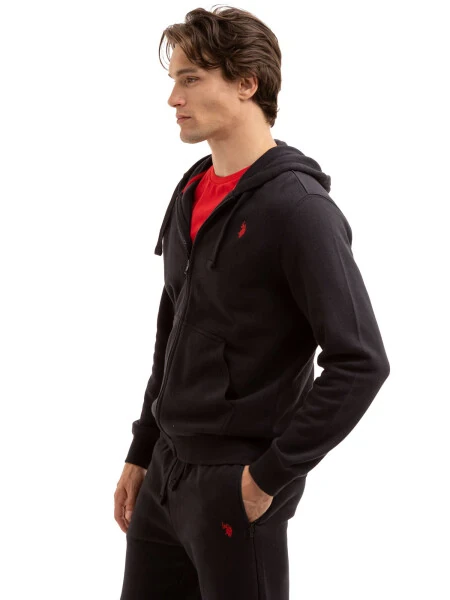 U.S. Polo Assn. Men's Full Zip Fleece Hoodie - 4