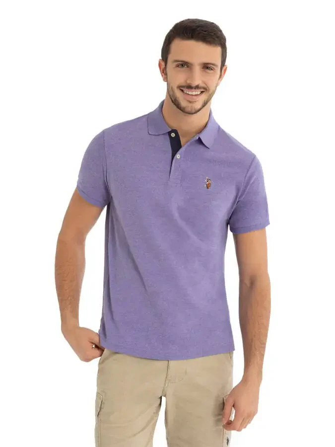U.S. Polo Assn. Mens Interlock Polo Shirt - 1