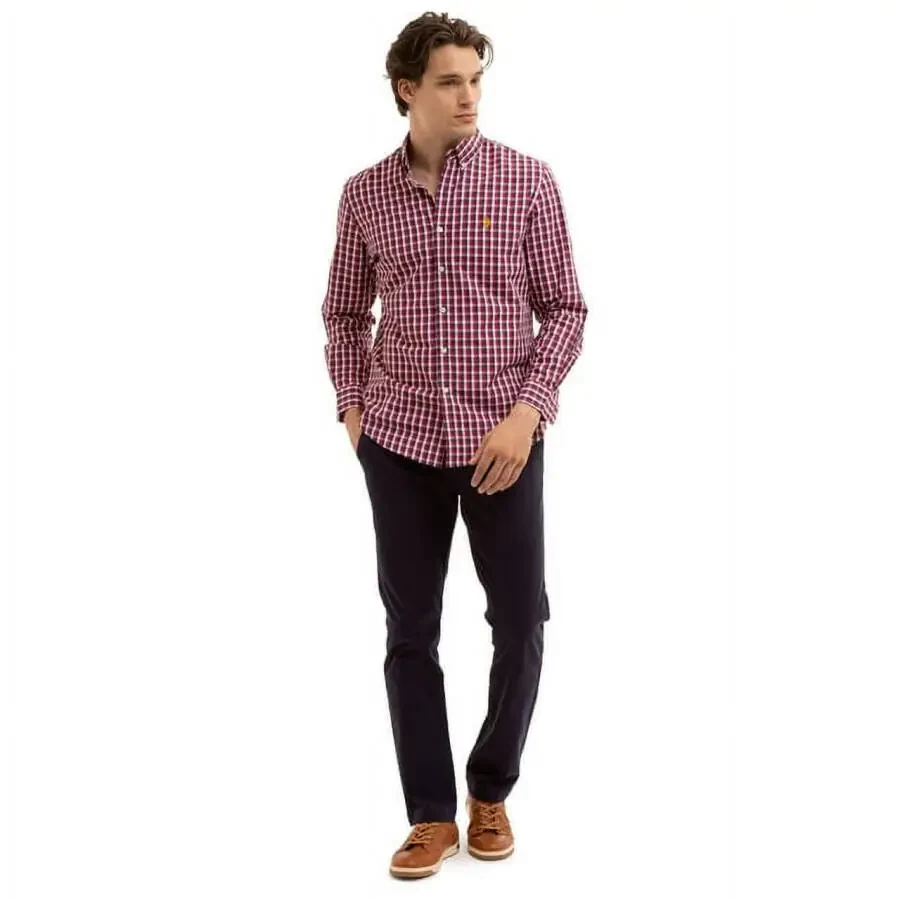 U.S. Polo Assn. Men's Long Sleeve Buttondown Shirt - 3