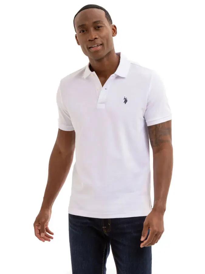 U.S. Polo Assn. Men's Performance Pique Polo Shirt - 1