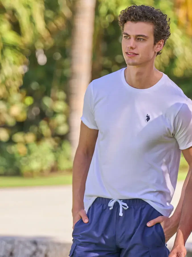 U.S. Polo Assn. Men's Short Sleeve Crew T-Shirt - 4