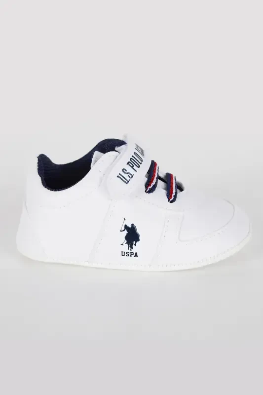 U.S. Polo Assn Sweetie White Baby Boy Shoes - 2