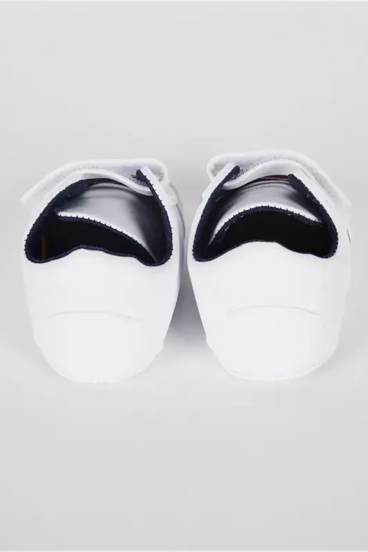 U.S. Polo Assn Sweetie White Baby Boy Shoes - 4