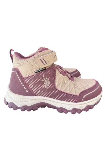 Us Polo Assn Bold Çocuk Bot-Mor - U.S. POLO ASSN.