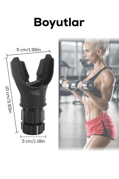 Устройство для дыхательных упражнений Breathmaximizer для повышения физической формы/выносливости - 7