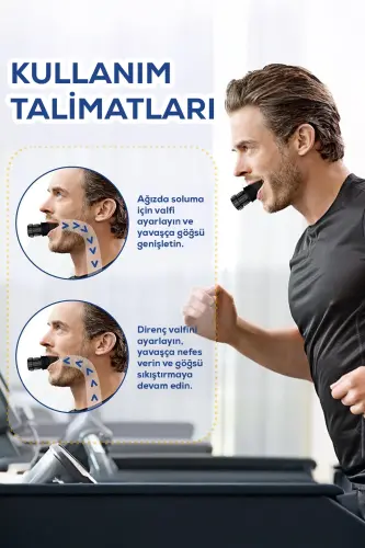 Устройство для дыхательных упражнений Breathmaximizer для повышения физической формы/выносливости - STORE41 (1)