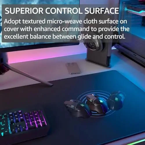 KTRIO Large Gaming Mouse Pad Desk Mat for Gamer, 35.4