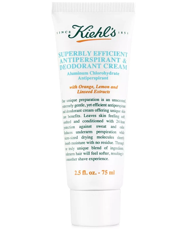 Superbly Efficient Antiperspirant & Deodorant Cream, 2.5-oz. - KIEHL'S SINCE 1851