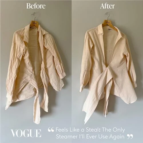 Утюг для путешествий с паром NORI Press | Легкий, портативный, ручной утюг для путешествий с паром | Прост в использовании с 6 настройками ткани и 8-футовым шнуром | Дополнительная функция пара | Необходимые вещи для квартиры и общежития, белый - NORI (1)