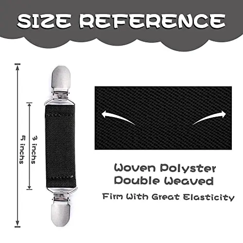 UTTPLL Qo'lqop Qisqichlari Zanglamaydigan Po'lat Qo'lqop Qisqichlari Bolalar Chaqaloqlar Qishki O'g'il Bolalar Qizlar Elastik Qo'lqop Qisqichlari - 4