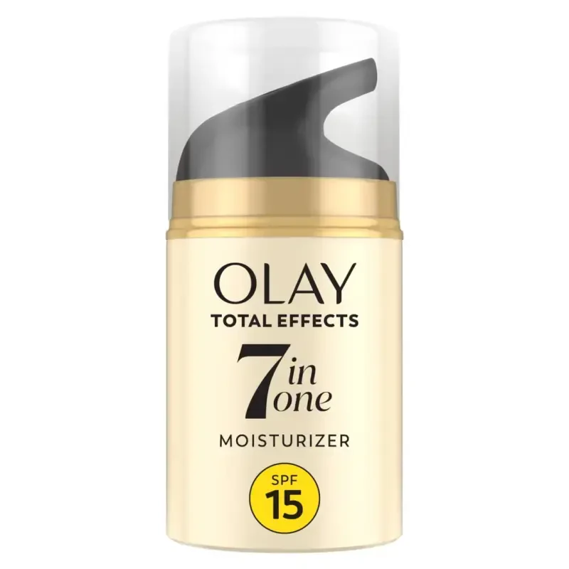 Увлажняющее средство для лица Olay Total Effects SPF 15, для комбинированной кожи, без отдушек, 50 мл - OLAY