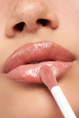Увлажняющий блеск для губ Plump Up 208 Shimmer Nude с эффектом увеличения объема - 5