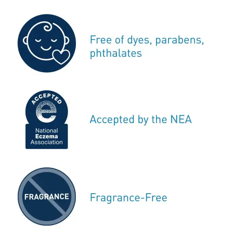 Увлажняющий крем CeraVe для детей, Мягкое увлажняющее средство для младенцев и малышей, 5 унций - 9