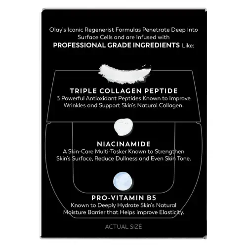 Увлажняющий крем для лица Olay Skin Care, восстанавливающий микроскульптурирующий крем для лица Regenerist, без запаха, 1,7 унции - 11