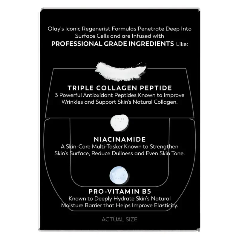 Увлажняющий крем для лица Olay Skin Care, восстанавливающий микроскульптурирующий крем для лица Regenerist, без запаха, 1,7 унции - 11