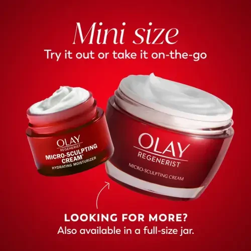 Увлажняющий крем для микро-скульптурирования кожи лица Olay Regenerist Travel Size, 0,5 унции - OLAY (1)