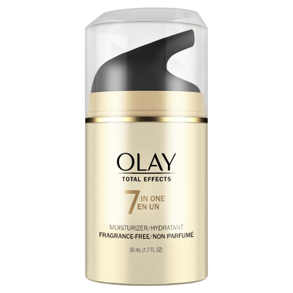 Увлажняющий крем Olay Total Effects для лица, без отдушек, ежедневный уход для всех типов кожи, 1,7 жидкой унции - 7