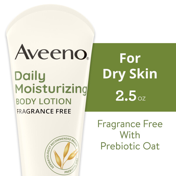 Aveeno Daily Moisturizing Lotion with Oat for Dry Skin, 2.5 fl. oz. - 2