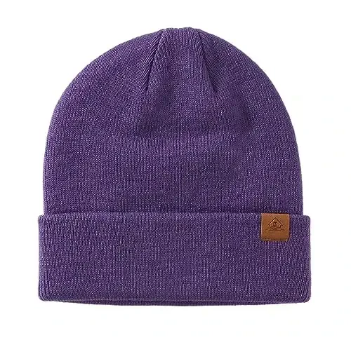 Uy manzili erkaklar qishki shlyapalari Akril Trikotaj Manjet Beanie Qalpog'i Issiq Ayollar Beanie Shlyapa - MODAZONE (1)