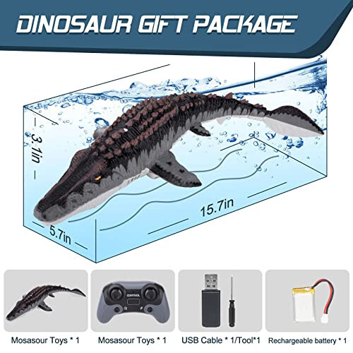 Uzaktan Kumandalı Mosasaurus Oyuncak - 5