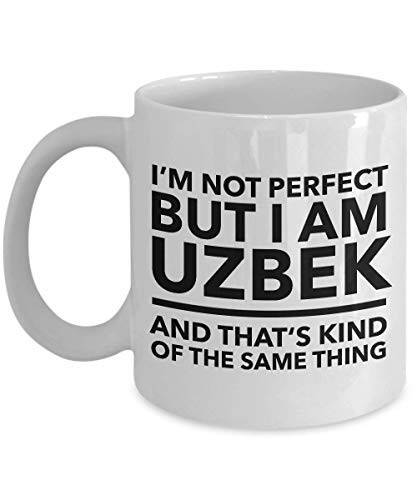 Uzbek Mug - I'm not perfect but I am Uzbek and that's kind of the same thing - Uzbek Coffee Mug - Uzbekistan Gift - 1