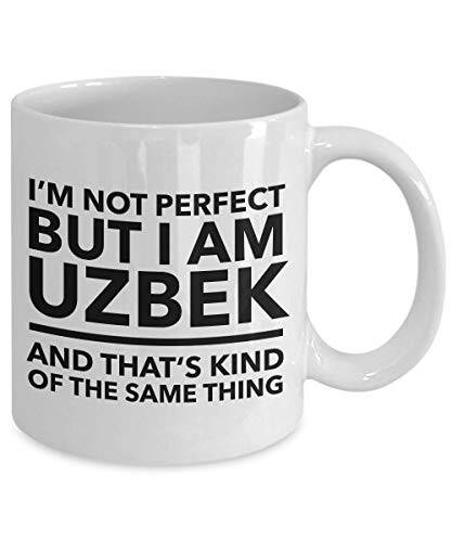 Uzbek Mug - I'm not perfect but I am Uzbek and that's kind of the same thing - Uzbek Coffee Mug - Uzbekistan Gift - 2