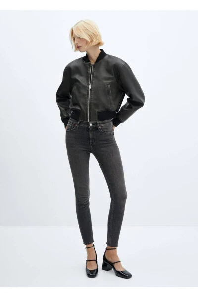 Узкие укороченные джинсы - 2