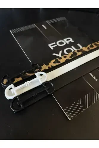 Узкий женский ремень с длинной пряжкой, ремень для куртки, ремень для рубашки, ремень для платья-SBLEO - 1