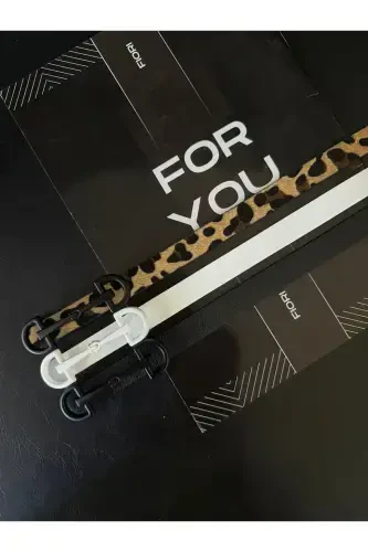 Узкий женский ремень с длинной пряжкой, ремень для куртки, ремень для рубашки, ремень для платья-SBLEO - 3