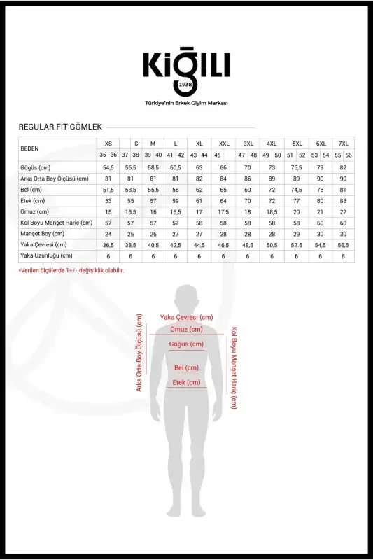 Uzoq yengli Regular Fit Non Iron paxta ko'ylak - 7