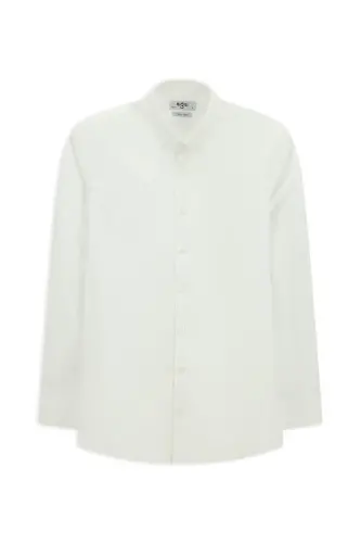 Uzoq yengli Regular Fit Non Iron paxta ko'ylak - KIĞILI (1)