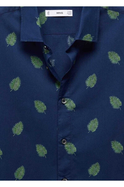 Узорчатая футболка из 100% хлопка - 5