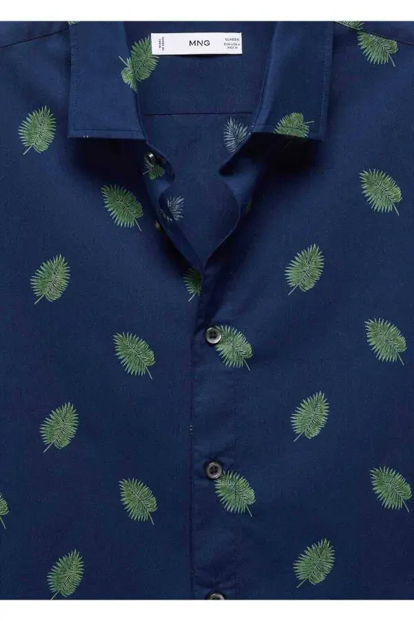 Узорчатая футболка из 100% хлопка - 5